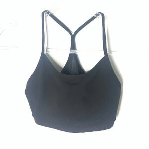 Lululemon Black Tank top mesh size 6
